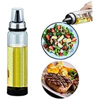Queta Botella de aceite de 500 ml Botella cruets de aceite de oliva de hecho de borosilicato de alta calidad a prueba de…